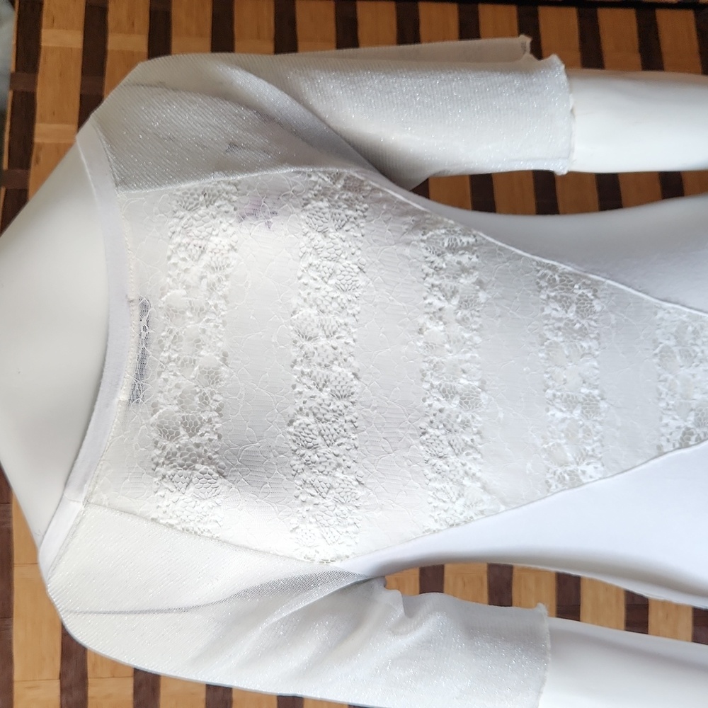 Angels & Diamonds bling sheer top - Picture 9 of 16